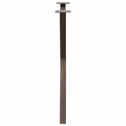 cm (40 mm)/ 2 pcs) vidaXL Dining Table Legs X-Shaped Desk Legs Kitchen Metal Furniture Legs Steel - natural, 80 x (72-73 - Additional view 5