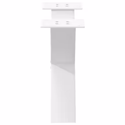 cm (80 mm)/ 2 pcs) vidaXL Dining Table Legs X-Shaped Desk Legs Kitchen Metal Furniture Legs Steel - white, 50 x (30-31 - Additional view 5