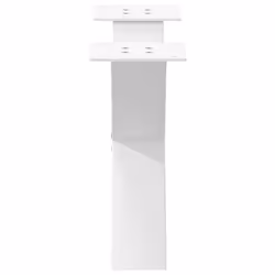 cm (80 mm)/ 2 pcs) vidaXL Dining Table Legs X-Shaped Desk Legs Kitchen Metal Furniture Legs Steel - white, 60 x (30-31 - Additional view 5