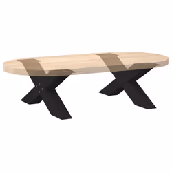 cm (80 mm)/ 2 pcs) vidaXL Dining Table Legs X-Shaped Desk Legs Kitchen Metal Furniture Legs Steel - black, 70 x (30-31 - Additional view 7
