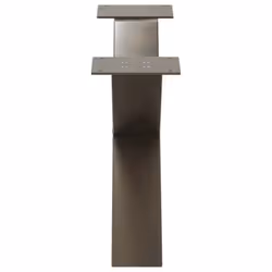 cm) vidaXL Dining Table Legs X-Shaped Desk Legs Kitchen Metal Furniture Legs Steel - 70 x (30-31 - Additional view 5