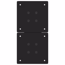 cm (80 mm)/ 2 pcs) vidaXL Dining Table Legs X-Shaped Desk Legs Kitchen Metal Furniture Legs Steel - black, 28 x (42-43 - Additional view 6