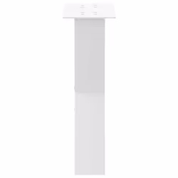 cm (80 mm)/ 2 pcs) vidaXL Dining Table Legs X-Shaped Desk Legs Kitchen Metal Furniture Legs Steel - white, 28 x (42-43 - Additional view 5