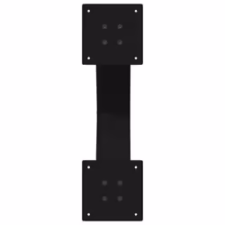 cm (80 mm)/ 2 pcs) vidaXL Dining Table Legs X-Shaped Desk Legs Kitchen Metal Furniture Legs Steel - black, 60 x (42-43 - Additional view 6