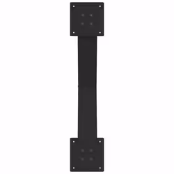 cm (80 mm)/ 2 pcs) vidaXL Dining Table Legs X-Shaped Desk Legs Kitchen Metal Furniture Legs Steel - black, 70 x (42-43 - Additional view 6