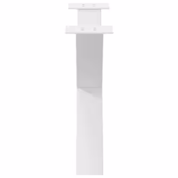 cm (80 mm)/ 2 pcs) vidaXL Dining Table Legs X-Shaped Desk Legs Kitchen Metal Furniture Legs Steel - white, 70 x (42-43 - Additional view 5