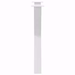 cm (80 mm)/ 2 pcs) vidaXL Dining Table Legs X-Shaped Desk Legs Kitchen Metal Furniture Legs Steel - white, 70 x (72-73 - Additional view 5