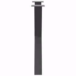 cm (80 mm)/ 2 pcs) vidaXL Dining Table Legs X-Shaped Desk Legs Kitchen Metal Furniture Legs Steel - anthracite, 70 x (72-73 - Additional view 5