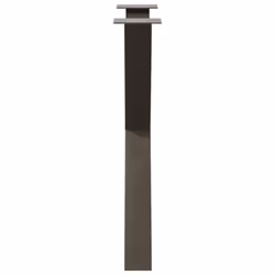 cm (80 mm)/ 2 pcs) vidaXL Dining Table Legs X-Shaped Desk Legs Kitchen Metal Furniture Legs Steel - natural, 70 x (72-73 - Additional view 5