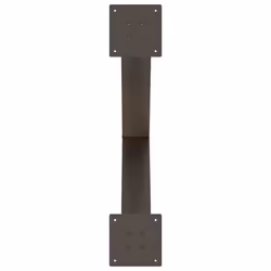 cm (80 mm)/ 2 pcs) vidaXL Dining Table Legs X-Shaped Desk Legs Kitchen Metal Furniture Legs Steel - natural, 80 x (72-73 - Additional view 6