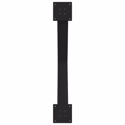 cm (80 mm)/ 2 pcs) vidaXL Dining Table Legs X-Shaped Desk Legs Kitchen Metal Furniture Legs Steel - black, 90 x (72-73 - Additional view 6