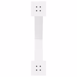 cm (80 mm)/ 3 pcs) vidaXL Dining Table Legs X-Shaped Desk Legs Kitchen Metal Furniture Legs Steel - white, 70 x (72-73 - Additional view 6