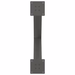 cm (80 mm)/ 3 pcs) vidaXL Dining Table Legs X-Shaped Desk Legs Kitchen Metal Furniture Legs Steel - anthracite, 70 x (72-73 - Additional view 6