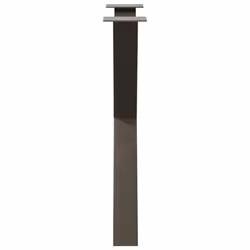 cm (80 mm)/ 3 pcs) vidaXL Dining Table Legs X-Shaped Desk Legs Kitchen Metal Furniture Legs Steel - natural, 70 x (72-73 - Additional view 5