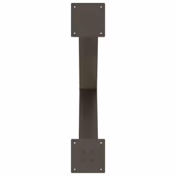 cm (80 mm)/ 3 pcs) vidaXL Dining Table Legs X-Shaped Desk Legs Kitchen Metal Furniture Legs Steel - natural, 70 x (72-73 - Additional view 6