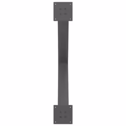 cm (80 mm)/ 3 pcs) vidaXL Dining Table Legs X-Shaped Desk Legs Kitchen Metal Furniture Legs Steel - anthracite, 90 x (72-73 - Additional view 6