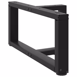 VidaXL 4013012, Metal, Black, Indoor, 250 mm, 310 mm, 600 mm