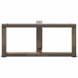 cm) vidaXL Dining Table Legs T-ShapedÂ Desk Legs Metal Furniture Legs 2 pcs Steel - 60 x 25 x (30-31 - Additional view 5
