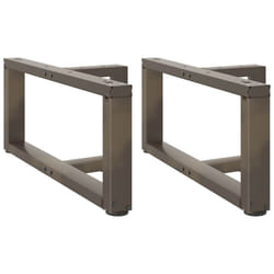 cm) vidaXL Dining Table Legs T-ShapedÂ Desk Legs Metal Furniture Legs 2 pcs Steel - 70 x 25 x (30-31