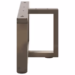 cm) vidaXL Dining Table Legs T-ShapedÂ Desk Legs Metal Furniture Legs 2 pcs Steel - 70 x 25 x (30-31 - Additional view 4