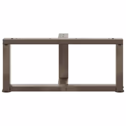 cm) vidaXL Dining Table Legs T-ShapedÂ Desk Legs Metal Furniture Legs 2 pcs Steel - 70 x 25 x (30-31 - Additional view 5