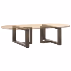 cm) vidaXL Dining Table Legs T-ShapedÂ Desk Legs Metal Furniture Legs 2 pcs Steel - 70 x 25 x (30-31 - Additional view 7