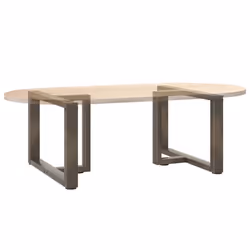cm) vidaXL Dining Table Legs T-ShapedÂ Desk Legs Metal Furniture Legs 2 pcs Steel - 70 x 25 x (42-43 - Additional view 7