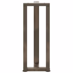 cm) vidaXL Dining Table Legs T-ShapedÂ Desk Legs Metal Furniture Legs 2 pcs Steel - 25 x 28 x (72-73 - Additional view 5