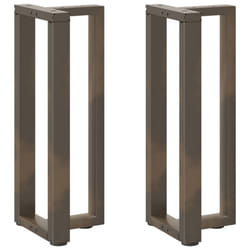 cm) vidaXL Dining Table Legs T-ShapedÂ Desk Legs Metal Furniture Legs 2 pcs Steel - 38 x 25 x (72-73
