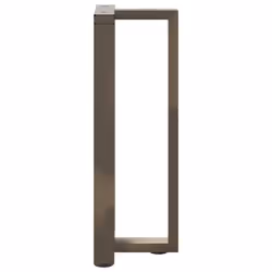 cm) vidaXL Dining Table Legs T-ShapedÂ Desk Legs Metal Furniture Legs 2 pcs Steel - 38 x 25 x (72-73 - Additional view 4