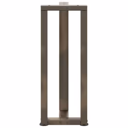 cm) vidaXL Dining Table Legs T-ShapedÂ Desk Legs Metal Furniture Legs 2 pcs Steel - 38 x 25 x (72-73 - Additional view 5