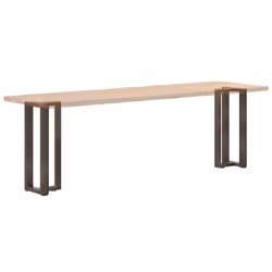 cm) vidaXL Dining Table Legs T-ShapedÂ Desk Legs Metal Furniture Legs 2 pcs Steel - 38 x 25 x (72-73 - Additional view 7