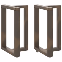 cm) vidaXL Dining Table Legs T-ShapedÂ Desk Legs Metal Furniture Legs 2 pcs Steel - 50 x 35 x (72-73