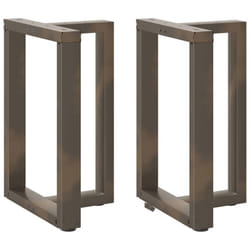 cm) vidaXL Dining Table Legs T-ShapedÂ Desk Legs Metal Furniture Legs 2 pcs Steel - 60 x 35 x (72-73