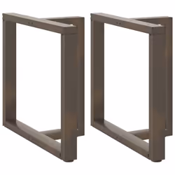 cm) vidaXL Dining Table Legs T-ShapedÂ Desk Legs Metal Furniture Legs 2 pcs Steel - 70 x 35 x (72-73