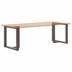 cm) vidaXL Dining Table Legs T-ShapedÂ Desk Legs Metal Furniture Legs 2 pcs Steel - 70 x 35 x (72-73 - Additional view 7