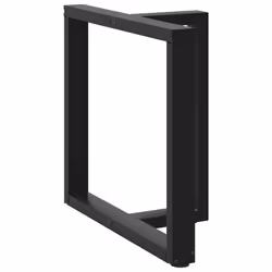 VidaXL 4013060, Metal, Black, Indoor, 350 mm, 730 mm, 800 mm