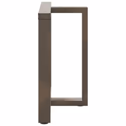 cm) vidaXL Dining Table Legs T-ShapedÂ Desk Legs Metal Furniture Legs 2 pcs Steel - 80 x 35 x (72-73 - Additional view 4