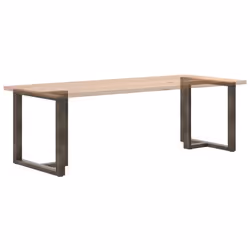 cm) vidaXL Dining Table Legs T-ShapedÂ Desk Legs Metal Furniture Legs 2 pcs Steel - 80 x 35 x (72-73 - Additional view 7