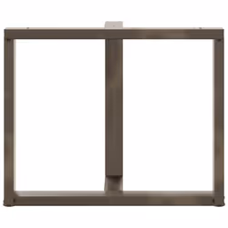 cm) vidaXL Dining Table Legs T-ShapedÂ Desk Legs Metal Furniture Legs 2 pcs Steel - 90 x 35 x (72-73 - Additional view 5
