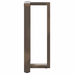 cm) vidaXL Dining Table Legs T-ShapedÂ Desk Legs Metal Furniture Legs 2 pcs Steel - 40 x 35 x (90-91 - Additional view 4