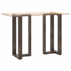 cm) vidaXL Dining Table Legs T-ShapedÂ Desk Legs Metal Furniture Legs 2 pcs Steel - 40 x 35 x (90-91 - Additional view 7