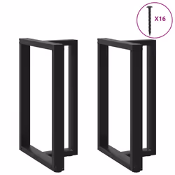 VidaXL 4013080, Metal, Black, Indoor, 350 mm, 910 mm, 600 mm