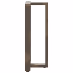 cm) vidaXL Dining Table Legs T-ShapedÂ Desk Legs Metal Furniture Legs 2 pcs Steel - 40 x 35 x (100-101 - Additional view 4