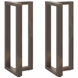 cm) vidaXL Dining Table Legs T-Shaped Desk Legs Metal Furniture Legs 2 pcs Steel - 50 x 35 x (100-101