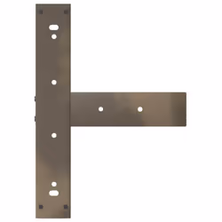 cm) vidaXL Dining Table Legs T-ShapedÂ Desk Legs Metal Furniture Legs 2 pcs Steel - 40 x 35 x (110-111 - Additional view 6