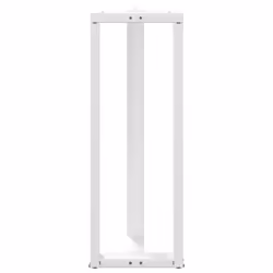 cm) vidaXL Dining Table Legs T-ShapedÃÂ Desk Legs Metal Furniture Legs 2 pcs Steel - white, 50 x 35 x (110-111 - Additional view 5