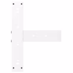 cm) vidaXL Dining Table Legs T-ShapedÃÂ Desk Legs Metal Furniture Legs 2 pcs Steel - white, 50 x 35 x (110-111 - Additional view 6