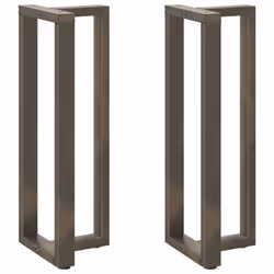 cm) vidaXL Dining Table Legs T-Shaped Desk Legs Metal Furniture Legs 2 pcs Steel - 50 x 35 x (110-111