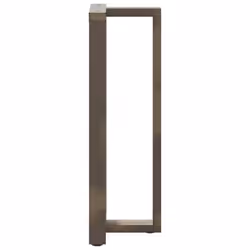 cm) vidaXL Dining Table Legs T-ShapedÂ Desk Legs Metal Furniture Legs 2 pcs Steel - 50 x 35 x (110-111 - Additional view 4
